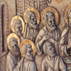 The Last Supper - Ceramic Relief in a Frame - Platinum & 24K gold Plating - Image 5