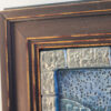 Nativity Scene - Ceramic Relief in a Frame - Platinum & 24K gold Plating - Image 3