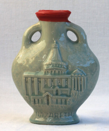 Amphora with holy water - Basilica of the Annunciation from Nazareth