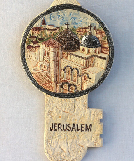 Key of luck - Church of the Holy Sepulcher Relief