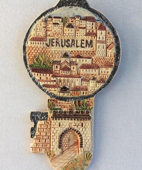 Key of luck - Old City of Jerusalem Relief