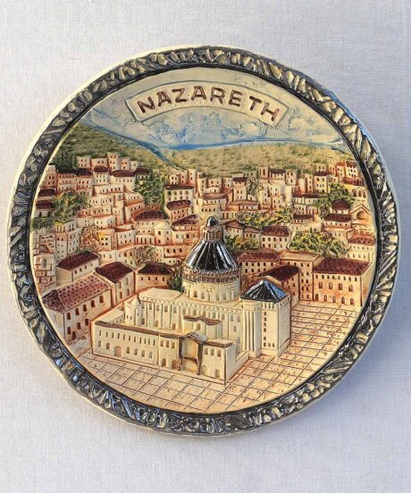 Decorative Ceramic Plate - Basilica of the Annunciation from Nazareth
