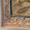 Ceramic Square Wall Plate - Fertility - Ears of Wheat - Image 2